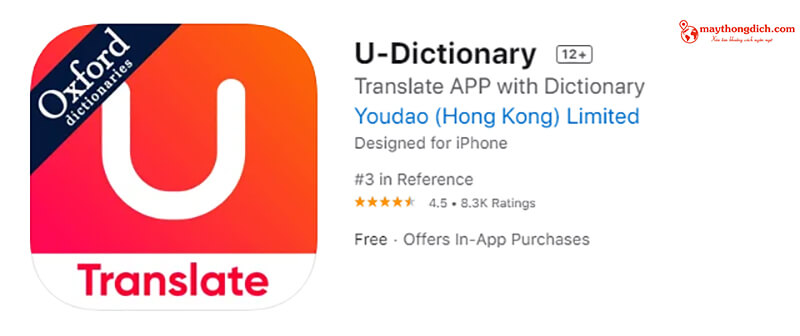 app dịch tiếng đức chuẩn U - Dictionary