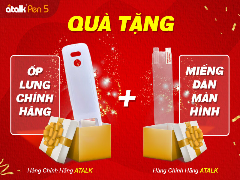 Quà Tặng Đi Kèm Bút Phiên Dịch Thông Minh ATalk Pen 5