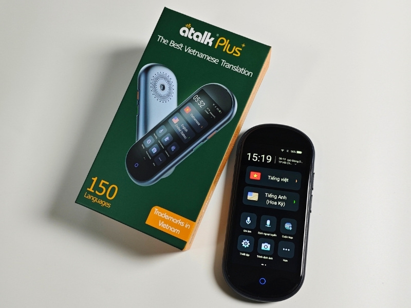 ATalk Plus+ được trang bị camera 5MP nhận diện ngôn ngữ nhanh chóng
