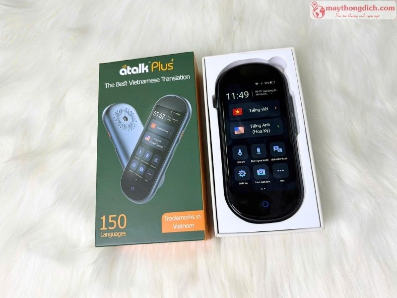 Máy Phiên Dịch Tự Động ATalk Plus+ Chính Hãng Tại An Giang