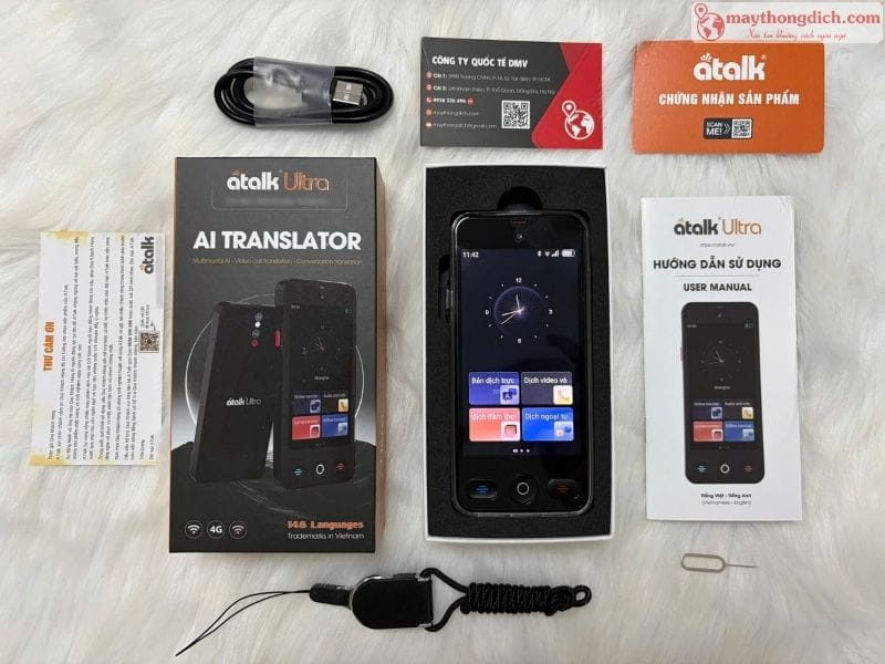 Máy Phiên Dịch Cuộc Gọi Trực Tiếp ATalk Ultra
