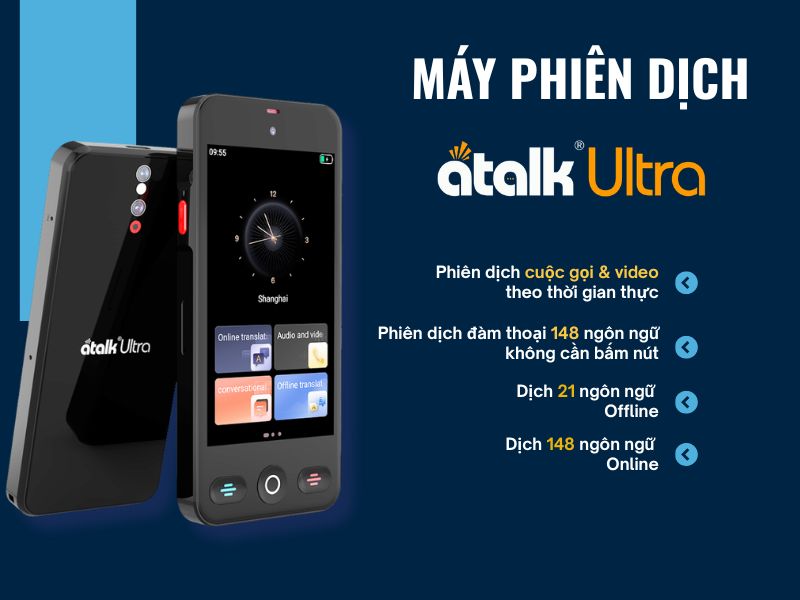 Máy Phiên Dịch Cuộc Gọi ATalk Ultra