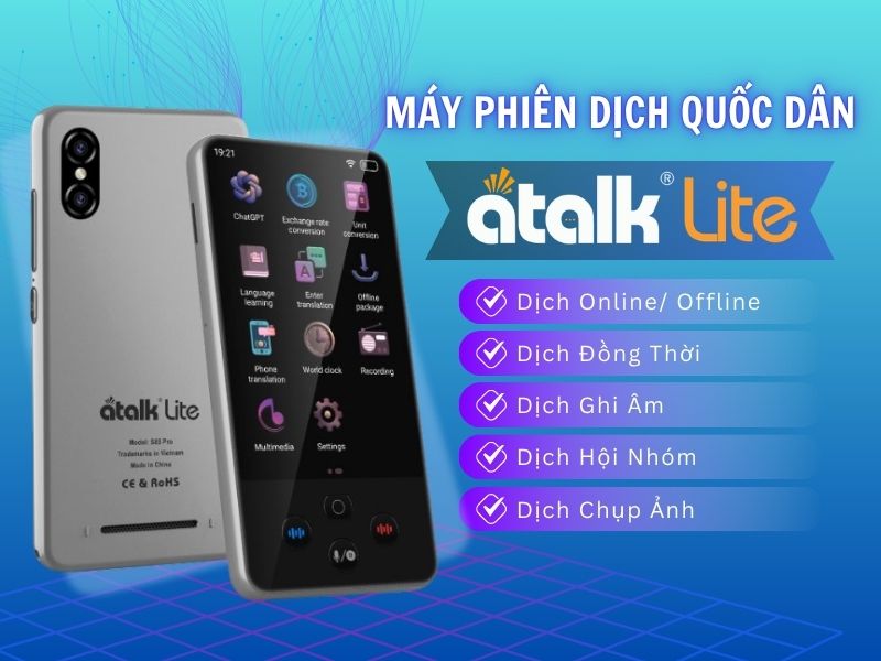 Máy Phiên Dịch Giá Tốt ATalk Lite