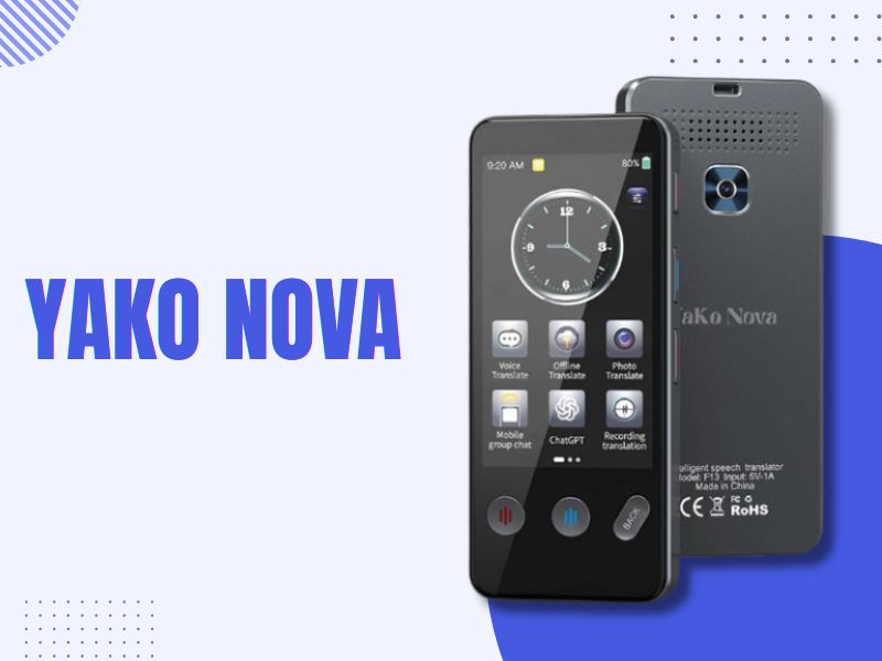 Máy Phiên Dịch Cầm Tay Yako Nova
