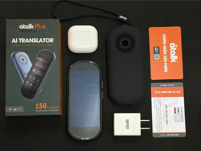 Máy Phiên Dịch Tự Động 150 Ngôn Ngữ ATalk Plus+