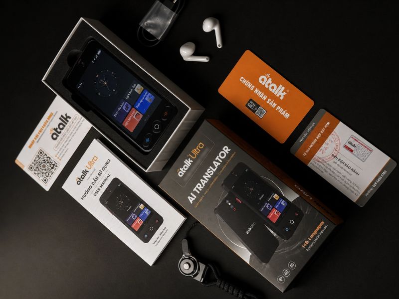 Máy Phiên Dịch Cuộc Gọi Cầm Tay ATalk Ultra