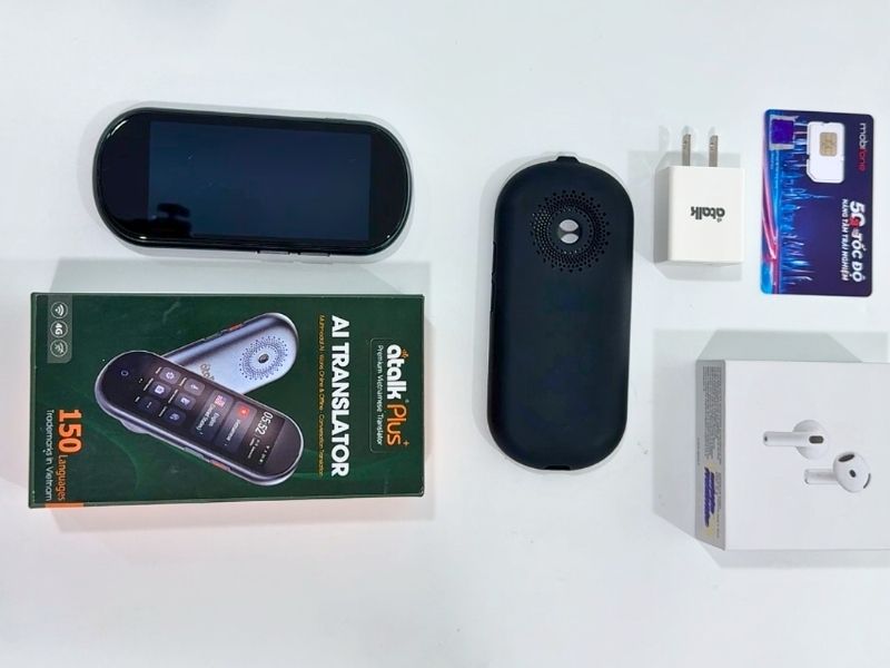 Máy Phiên Dịch Tự Động 150 Ngôn Ngữ ATalk Plus+
