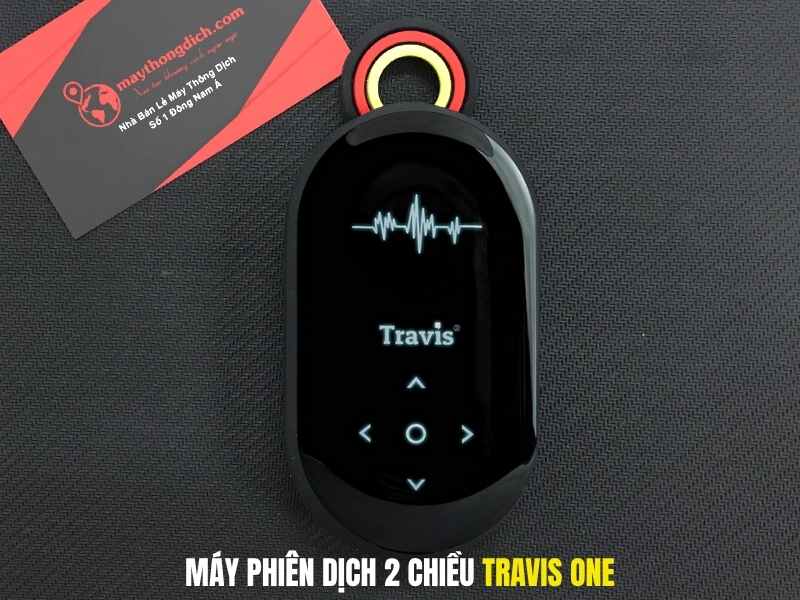 Máy Phiên Dịch 2 Chiều Travis One dịch 80 ngôn ngữ trong 0,5 giây