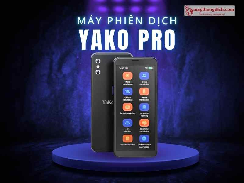 Máy phiên dịch Yako Pro