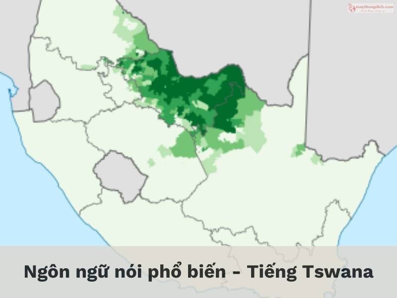 Ngôn ngữ nói phổ biến - Tiếng Tswana