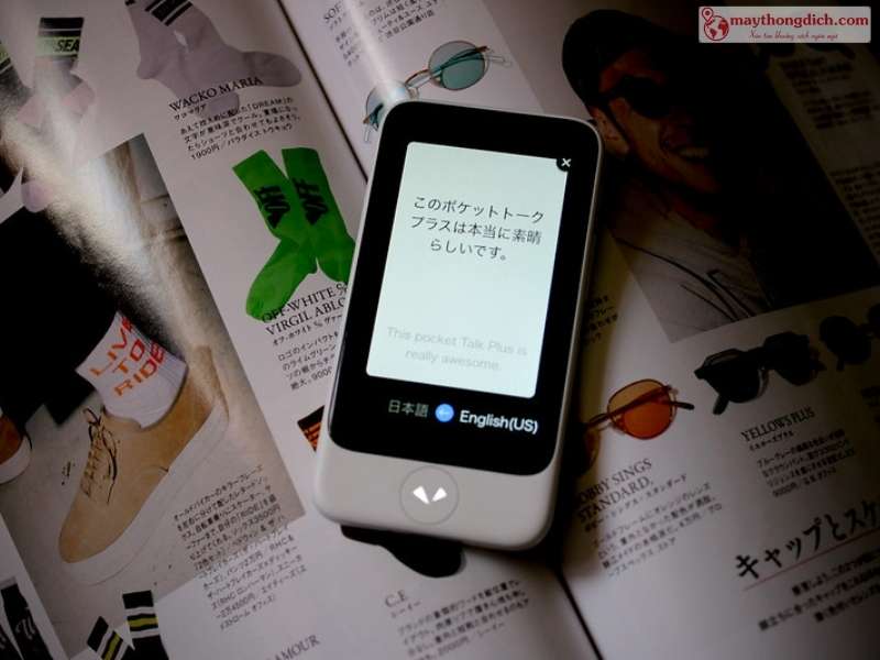 Máy Dịch Ngôn Ngữ Pocketalk Plus