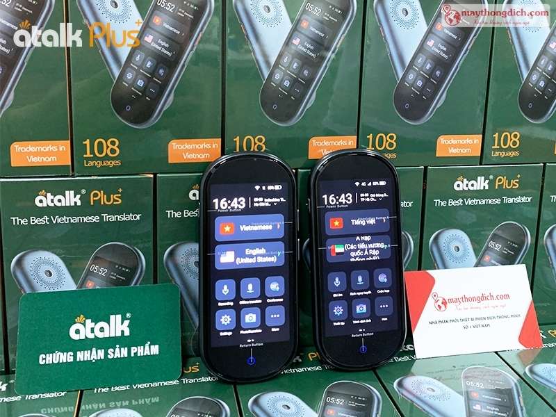 Máy Phiên Dịch 2 Chiều ATalk Plus+