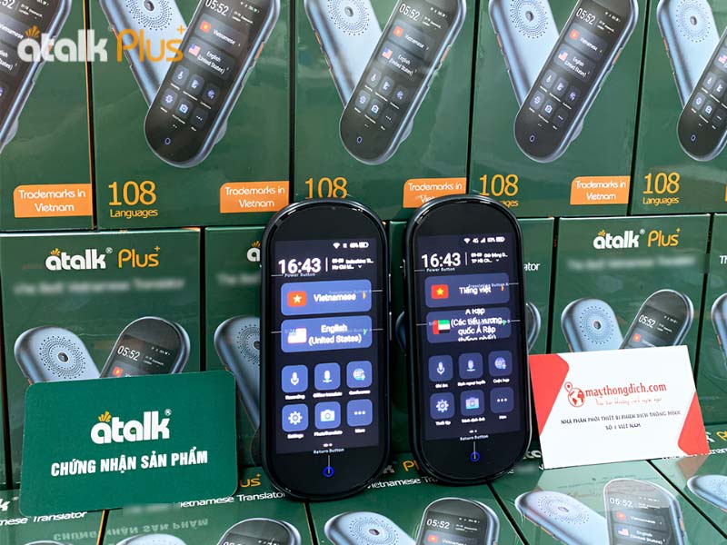Máy Phiên Dịch 2 Chiều ATalk Plus+