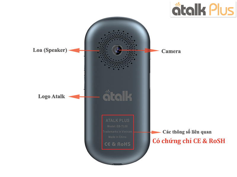 Phân biệt máy phiên dịch Atalk Plus chính hãng và hàng nhái