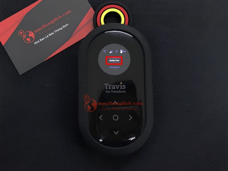 Biểu tượng mobile data của máy Travis One