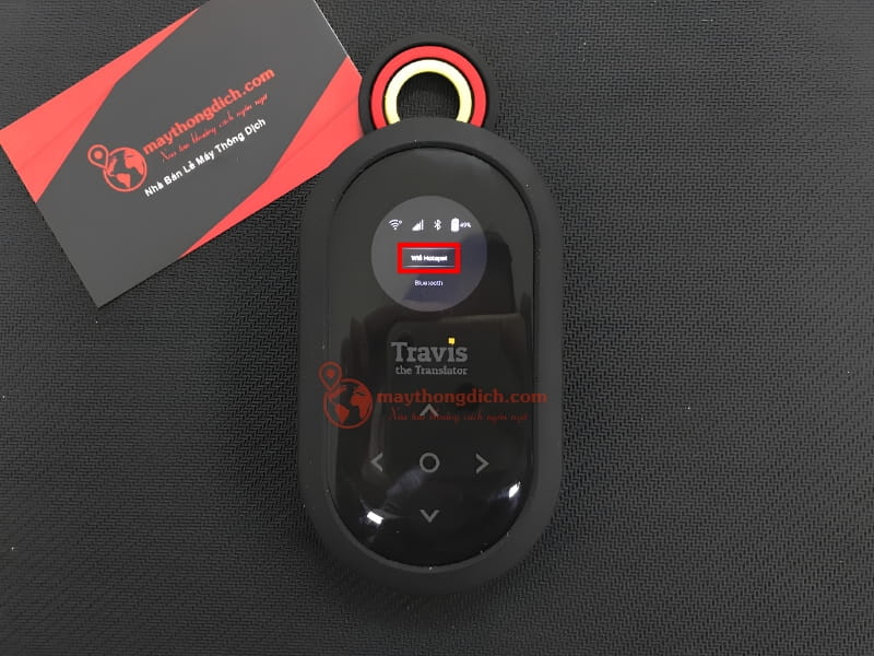 Chọn wifi hotspot để sử dụng Travis One