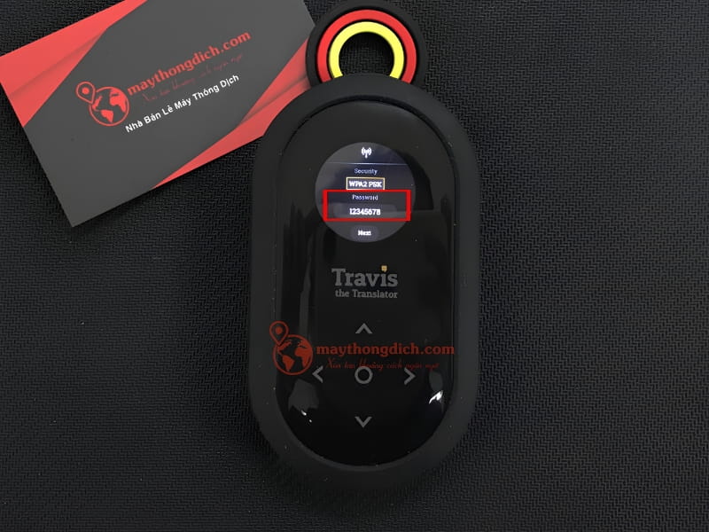 Đặt mật khẩu cho wifi hotspot để sử dụng travis one