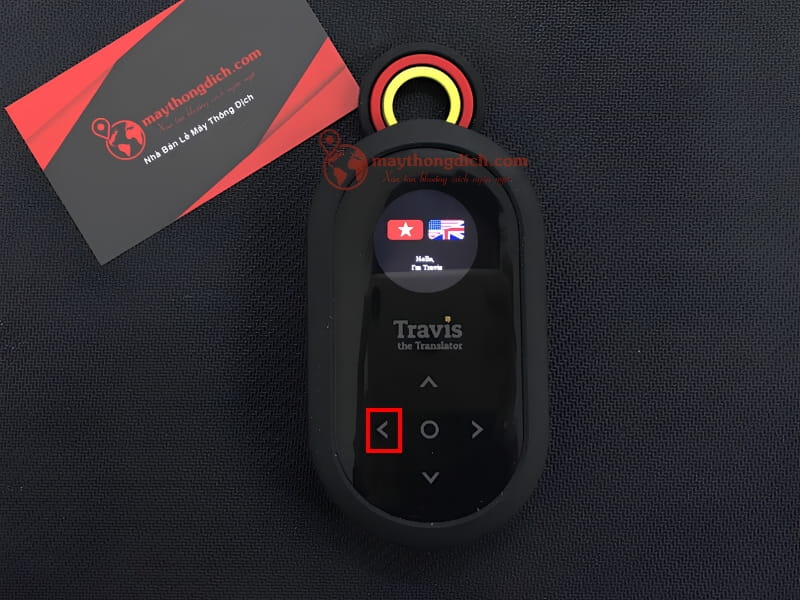 Nhấn qua trái hai lần liên tục 