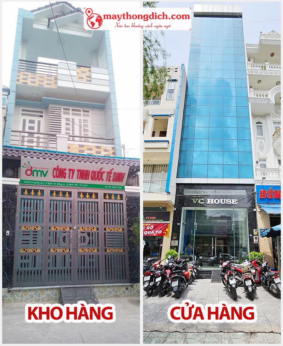 Showroom - Cửa hàng trải nghiệm, xem trực tiếp Máy Phiên Dịch - Tòa nhà VC House 399B Trường Chinh, phường 14, quận Tân Bình, Hồ Chí Minh