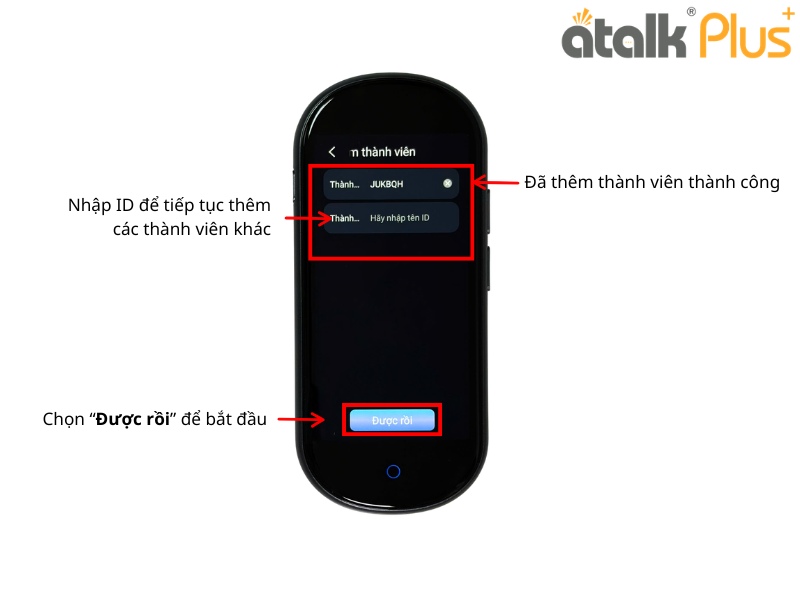 Cách Dịch Hội Nhóm Đa Ngôn Ngữ Theo Thời Gian Thực Trên ATalk Plus+