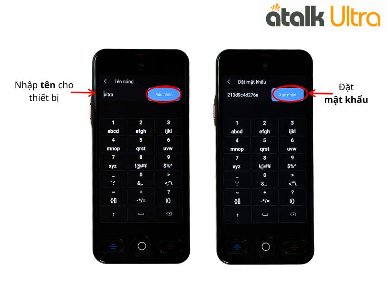 Đặt Tên Wifi Và Mật Khẩu Cho ATalk Ultra