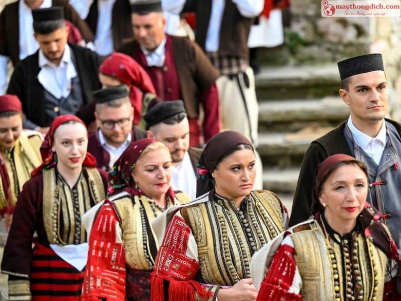 Ngôn ngữ chính ở Bắc Macedonia là tiếng Macedonia
