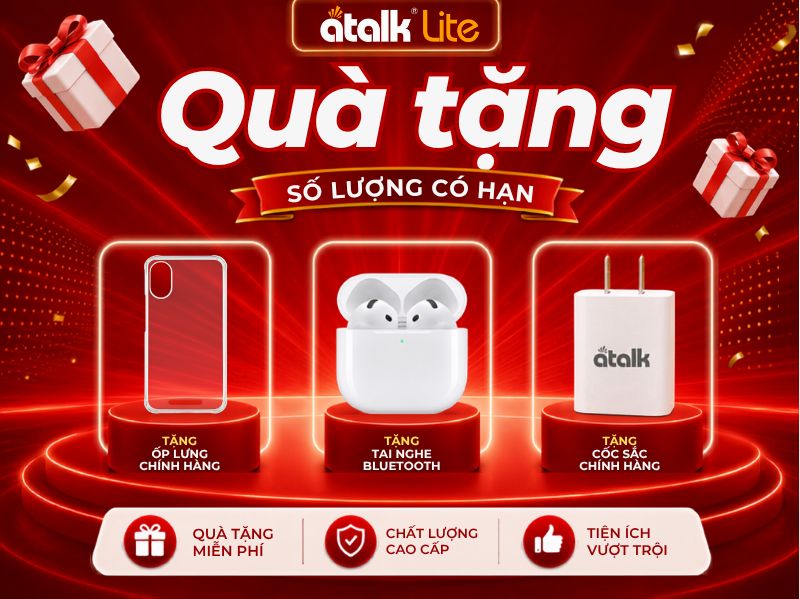 Quà Tặng Đi Kèm Khi Mua ATalk Lite