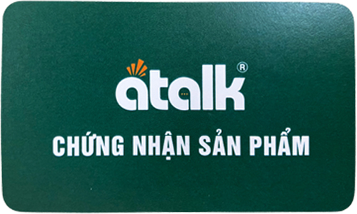 Chứng nhận Bảo hành chính hãng thương hiệu Atalk Việt Nam