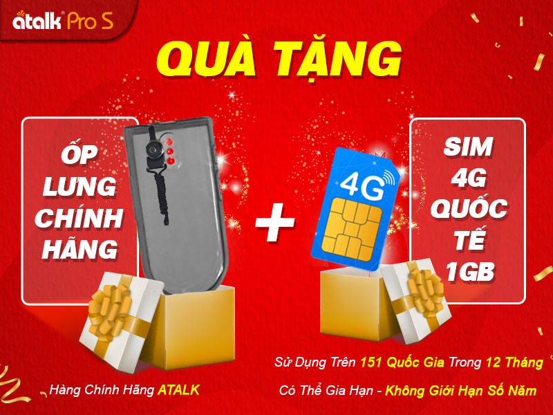 Quà Tặng Khi Mua Máy Phiên Dịch ATalk Pro S