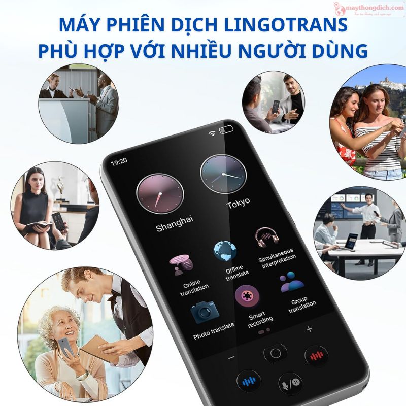 Thiết bị phiên dịch Lingotrans là lựa chọn cho nhiều người dùng