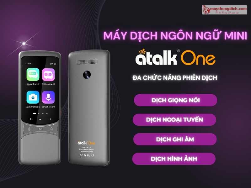 Máy dịch ngôn ngữ mini Atalk One