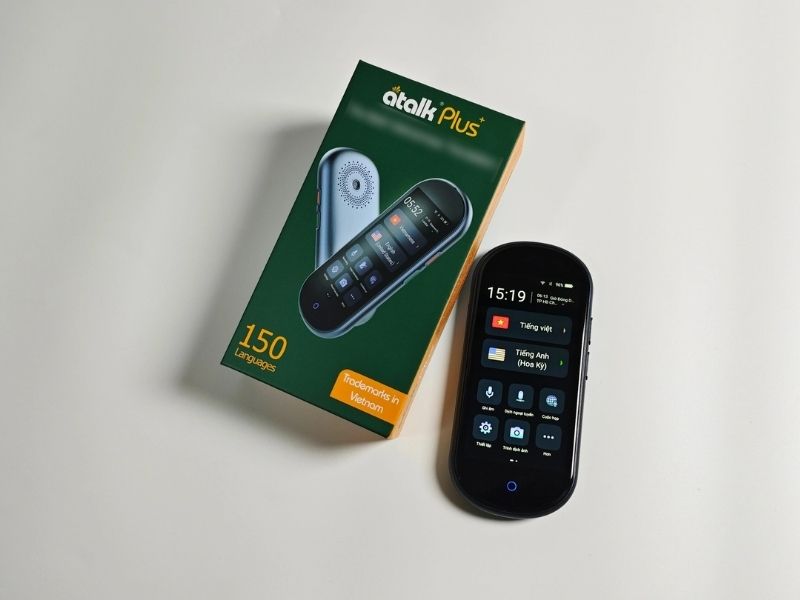 Máy Phiên Dịch ATalk Plus+ Dịch 150 Ngôn Ngữ Mượt Mà