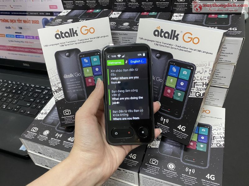 Máy Phiên Dịch Không Cần Internet Atalk Go Máy Phiên Dịch Không Cần Internet Atalk Go