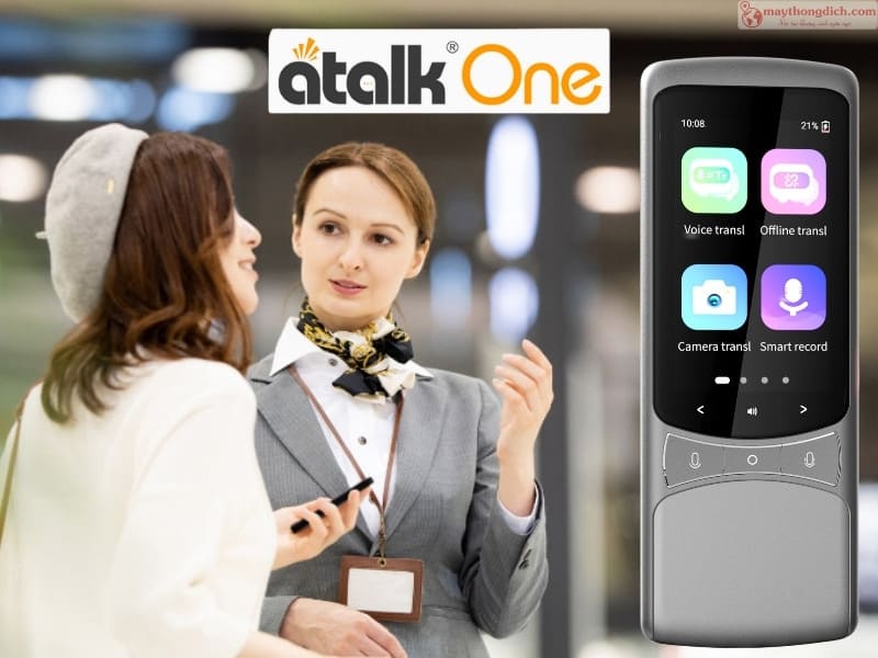 Máy dịch Atalk One dịch 135 ngôn ngữ