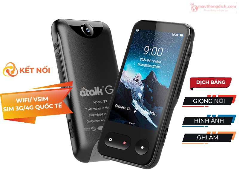 Máy thông dịch tiếng Anh Atalk Go Máy thông dịch tiếng Anh Atalk Go