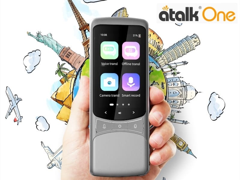 Máy dịch ngôn ngữ 135 thứ tiếng Atalk One