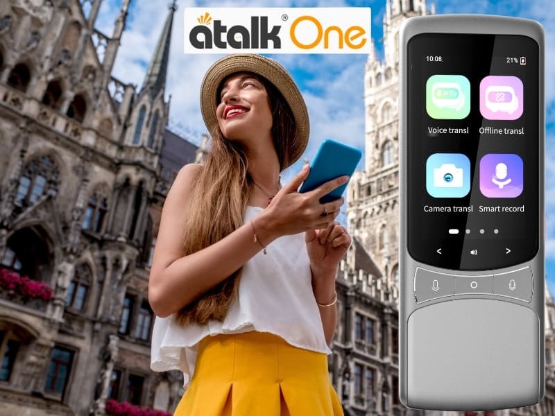 Máy dịch 135 thứ tiếng Atalk One Máy dịch 135 thứ tiếng Atalk One