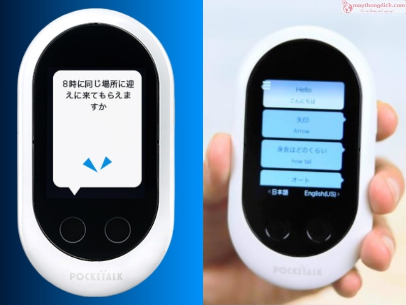 Máy dịch tiếng Ba Tư của Nhật Poketalk Máy dịch tiếng Ba Tư của Nhật Poketalk