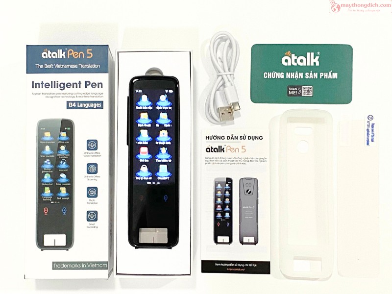 Bút dịch tiếng Bồ Đào Nha Atalk Pen 5 Bút dịch tiếng Bồ Đào Nha Atalk Pen 5