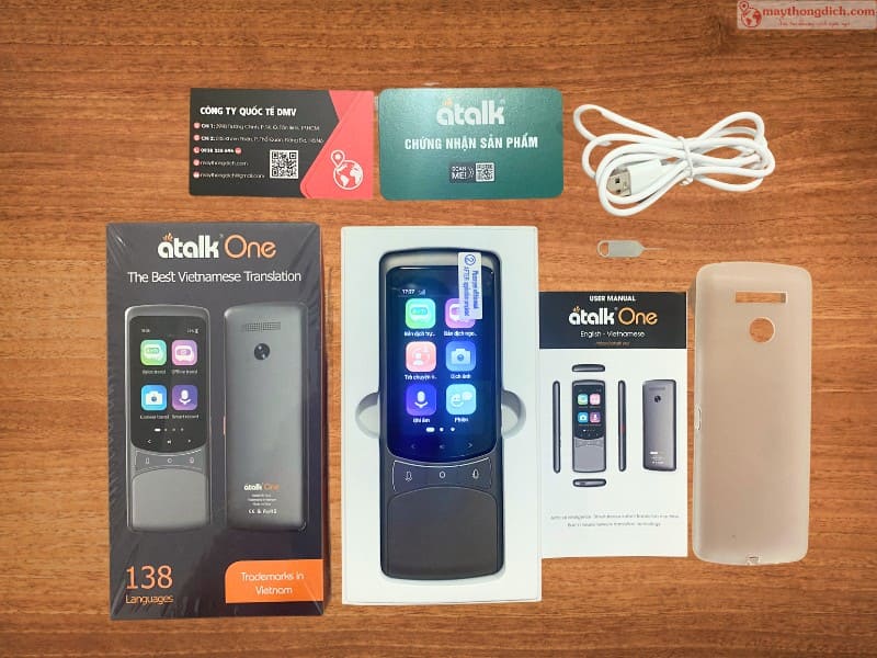 Máy dịch 135 thứ tiếng Atalk One Máy dịch 135 thứ tiếng Atalk One