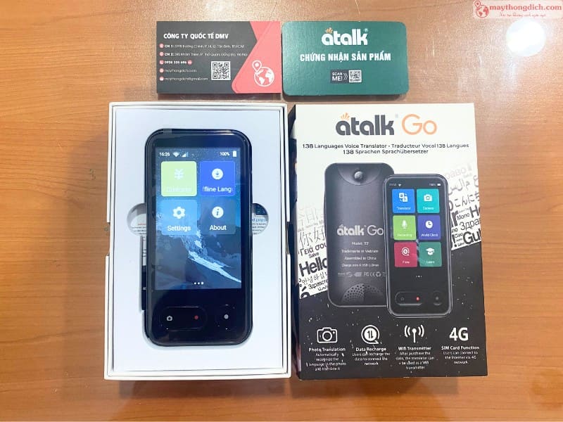 Máy dịch thuật giá rẻ Atalk Go Máy dịch thuật giá rẻ Atalk Go