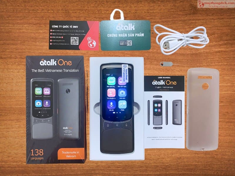 Máy thông dịch 135 ngôn ngữ Atalk One Máy thông dịch 135 ngôn ngữ Atalk One