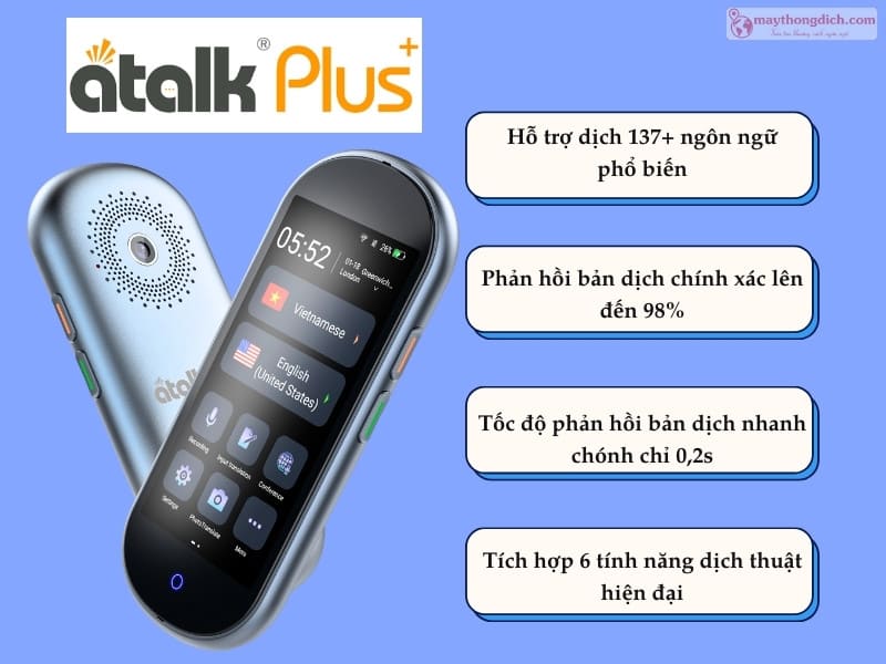 Thiết bị Thông dịch Tiếng Gael Scotland ATalk Plus+ Thiết bị Thông dịch Tiếng Gael Scotland ATalk Plus+