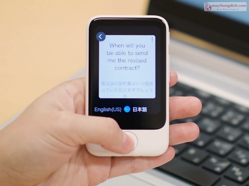 Máy thông dịch Tiếng Gael Scotland Pocketalk Translator Máy thông dịch Tiếng Gael Scotland Pocketalk Translator