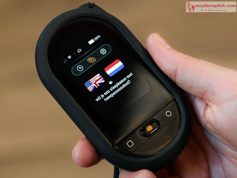 Travis Touch Go là máy phiên dịch 2 chiều tiên tiến đến từ Hà Lan Travis Touch Go là máy phiên dịch 2 chiều tiên tiến đến từ Hà Lan