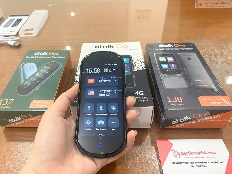 Máy phiên dịch tiếng Hindi Atalk Plus+ Máy phiên dịch tiếng Hindi Atalk Plus+