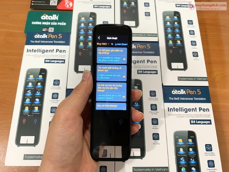 Bút quét dịch tiếng iceland ATalk Pen 5 Bút quét dịch tiếng iceland ATalk Pen 5