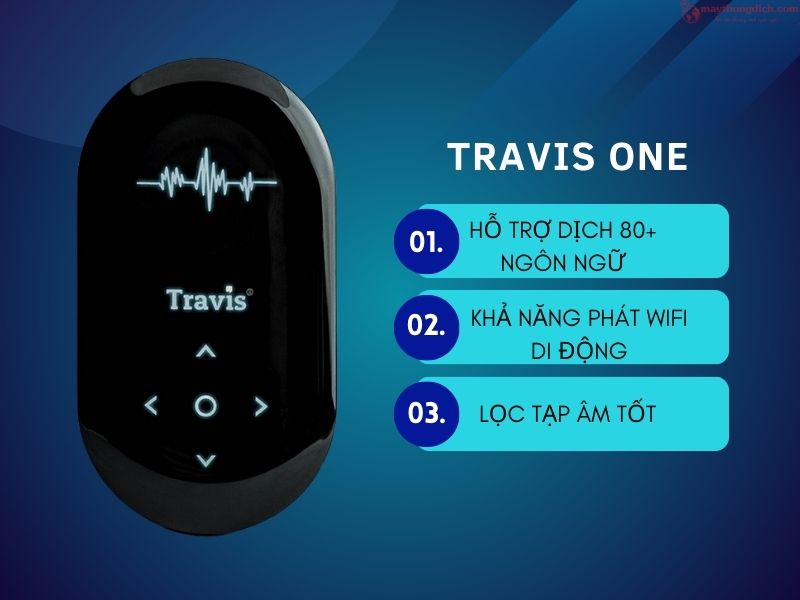 Máy thông dịch ngôn ngữ Travis one Máy thông dịch ngôn ngữ Travis one