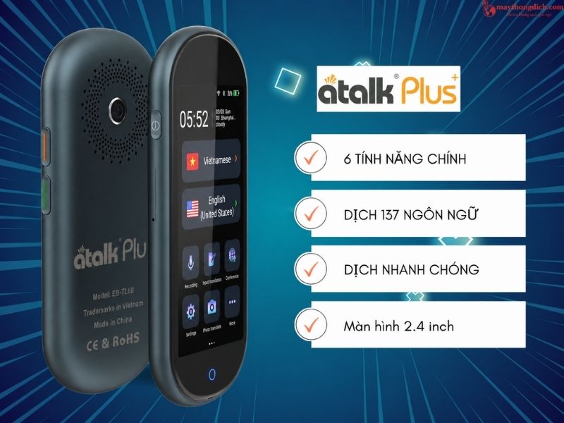 Máy phiên dịch tiếng Igbo ATalk Plus+