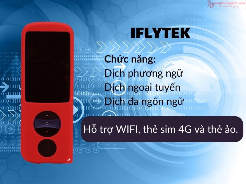 Máy Phiên Dịch 2 chiều iFlytek Máy Phiên Dịch 2 chiều iFlytek